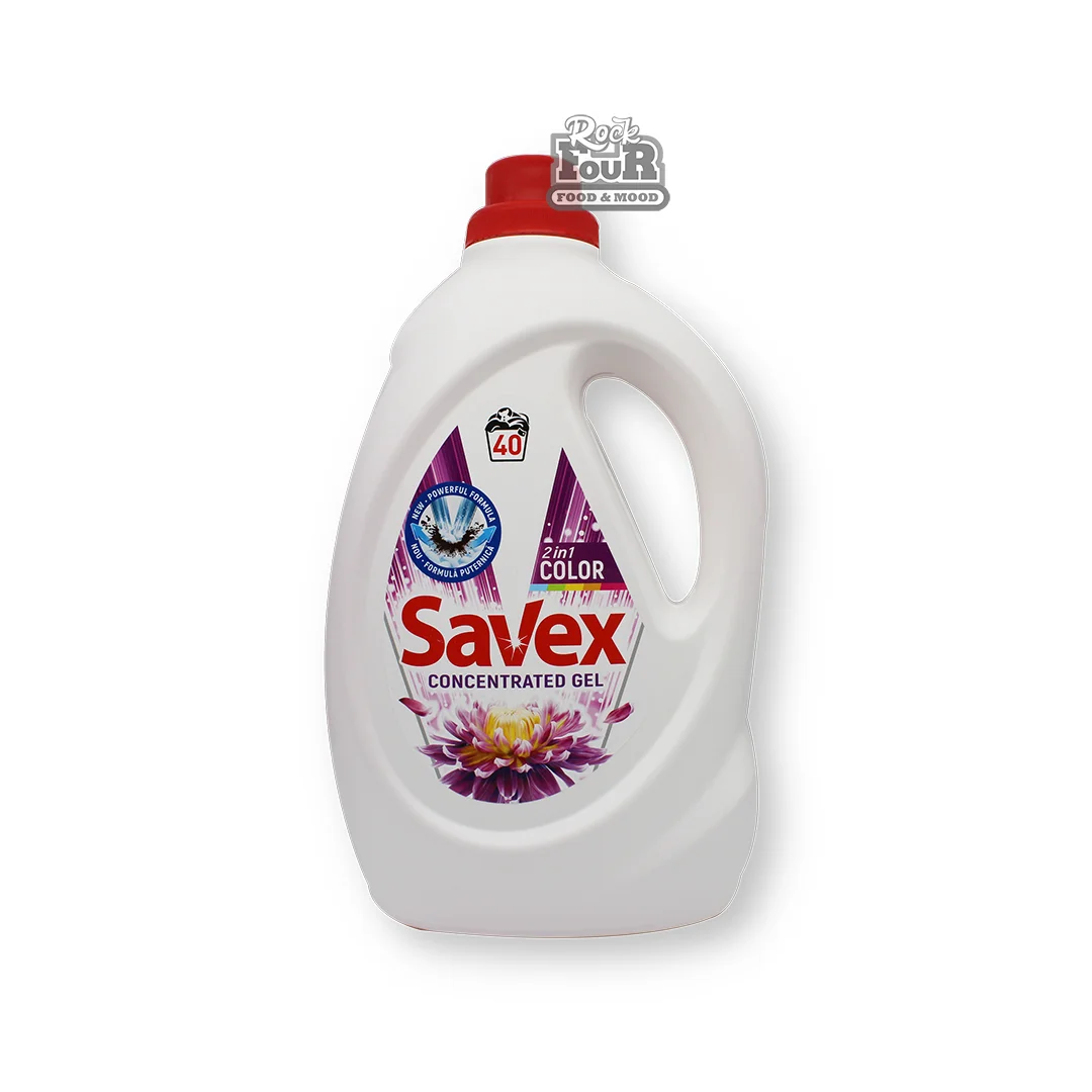 Լվացքի հեղուկ «Savex Whites & Colors» 2.2լ